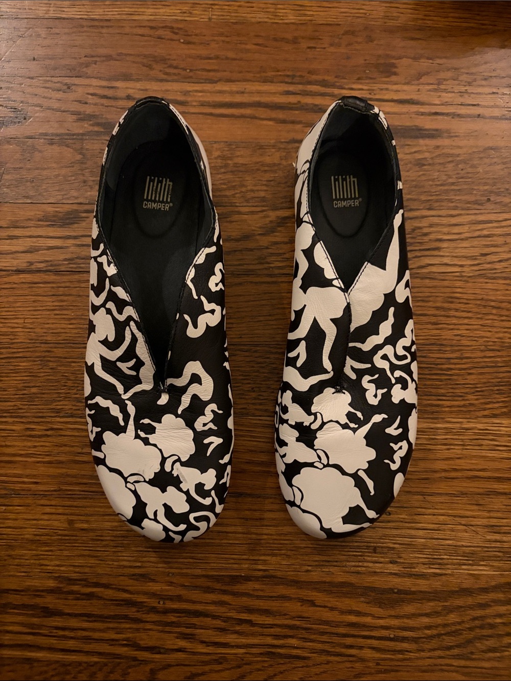 Camper  Floral Slip-On Loafers